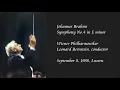 Brahms: Symphony No.4 in E minor - Bernstein / Wiener Philharmoniker