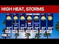 Orlando PM Weather Forecast Wind brings low 90-degree temps incoming storms