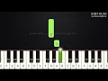 Let It Snow! Let It Snow! Let It Snow! | SLOW BEGINNER PIANO TUTORIAL + SHEET MUSIC by Betacustic