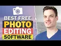 BEST FREE Photo Editing Software for PC