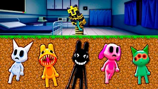 Encuentro a TODOS los ANIMALES con ANOMALÍAS OCULTOS en MINECRAFT 😱