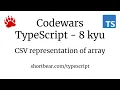 Codewars - Typescript