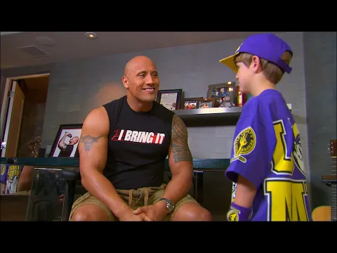 Download MP3 The Rock introduces himself to a \