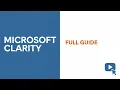 Microsoft Clarity Tutorial STOP Guessing Why Users Leave PRO Guide
