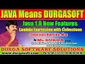 Java 8 Lambda Expression with Collections Collections Overview Map by Durga sir