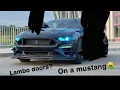 Installing Lambo door kit on Mustang GT headache