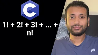 C Programming Tutorial 5 135 Sum of Factorial Series