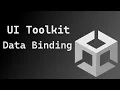 Unity UI Toolkit DataBinding