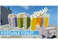Minecraft - How To Make A Portable Toilet