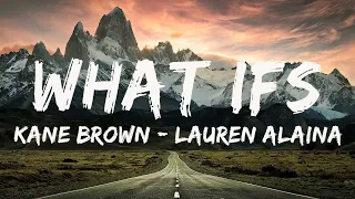 Download Kane Brown - What Ifs ft. Lauren Alaina ( Lyric ) | Lee Brice, Morgan Wallen MP3
