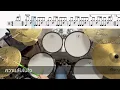 ความลับในใจ - สิบล้อ Drum Cover by ครูยีน | โน้ตกลอง