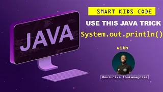Smart Kids Code Handy Tricks for Java Coders sout Shortcut Printing Strings and Concant