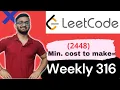 2448 Minimum Cost to Make Array Equal Leetcode Weekly 316 LeetCode 2448