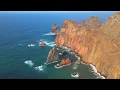 Portugal from Above 4K 🇵🇹 Stunning Coastal Landscapes & Tropical Summer Escape