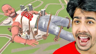 Franklin Became Giant Franklin In Indian Bike Driving 3d