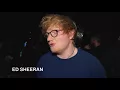 Ed Sheeran On Performing 'Candle In The Wind' at Elton John GRAMMY Salute