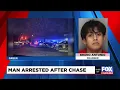 Officials Man arrested after chase in Upstate