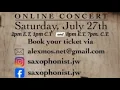 Download Lagu Brother Alex Mos, Prolific Sax Player LiveZoom Concert video promotion 07.27.24