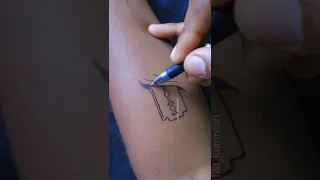 New Concept Of Temporary Tattoo Trick Of Blade Shorts 