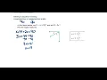 Solving an equation involving complementary or supplementary angles