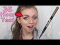 New Maybelline TattooStudio Waterproof Eyebrow Pencil 36 Hour Wear Test