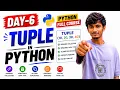 Day-6 Tuple in Python Tuple Functions Operations Python Full Course Telugu