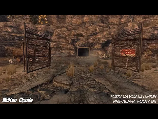 Токсические пещеры снаружи. Пре-Альфа (Toxic Caves Exterior Pre-Alpha)