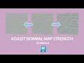 Control Normal Map Strength for Arnold - Autodesk Maya Tutorial