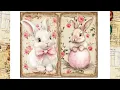 DIY Shabby Chic Easter Junk Journal - Free Printable Kit