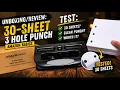 30-SHEET 3 Hole Punch Amazon Basics CoastalCraftFilAm