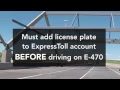 Driving a Rental Car on Colorado Toll Roads -