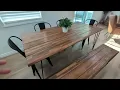 Christopher Knight Home Kama Patio Dining Rectangular Acacia Wood Table Top