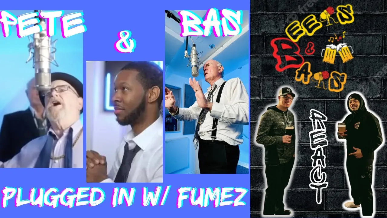 GRANDFATHERS OF FLOW? | Americans React to Pete and Bas Plugged in W/ Fumez