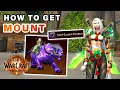 How to get Void-Crystal Panther Mount WOW The War Within