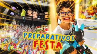 UM DIA DE FESTA - Nos preparativos para nosso aniversário