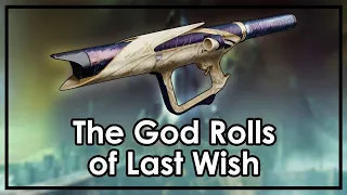 Destiny 2 The God Roll Weapons of Last Wish How to Farm
