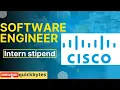 software Engineer intern stipend