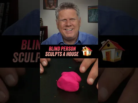 Blind Person Tries Sculpting A House 🏠