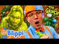 The Grinch Blippi Save Christmas
