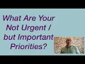 Time Management Bite-Sized - Prioritising Tasks by Importance and Urgency