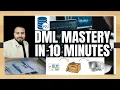 Master DML INSERT UPDATE DELETE in Just 10 Minutes