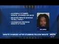 LMDC inmate charged with assault after stabbing fellow inmate stomping on their head