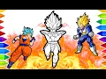 Dragon Ball Vegata Coloring Coloring Pages MT Coloring DEAF KEV Invincible NSC Release