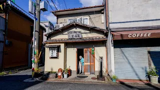 86 year old grandma is so tired a day at 109 year old udon shop