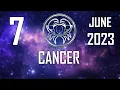 Daily Horoscope Cancer - June 7 2023