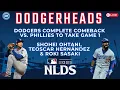 Download Lagu DodgerHeads: Dodgers rally in NLDS G1 vs Phillies; Shohei Ohtani, Teoscar Hernández \u0026 Roki Sasaki