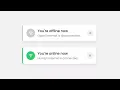 Detect Internet Connection Status in HTML CSS JavaScript