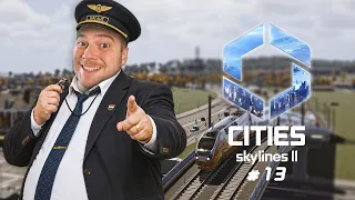Jönnek a VONATOK! 🚅 Cities: Skylines II #13