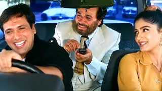 बेटा तेरा Honeymoon तो मैं जेल में मनवाऊँगा 😂| Kader Khan & Govinda Comedy Scene | Raveena Tandon