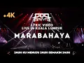 Download Lagu Marabahaya Live Lyric Video 4K Video Lirik - Pop Shuvit